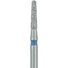 Patterson® Ultrasharp Diamond Burs – FG Standard, Medium, Round End Taper, Chamfer Diamond, 5/Pkg - # 855-014, 1.4 mm Diameter, 6.0 mm Length