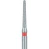Patterson® Ultrasharp Diamond Burs – FG Standard, Fine, Cone Round End Taper, 5/Pkg - # 856-012, 1.2 mm Diameter, 8.0 mm Length