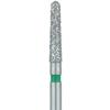 Patterson® Ultrasharp Diamond Burs – FG Standard, Coarse, Cone Round End Taper, 5/Pkg - # 856-018, 1.8 mm Diameter, 8.0 mm Length