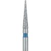 Patterson® Ultrasharp Diamond Burs – FG Standard, Medium, Needle, # 858-016, 1.6 mm Diameter, 8.0 mm Length, 5/Pkg 