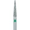 Patterson® Ultrasharp Diamond Burs – FG Standard, Coarse, Needle, # 858-016, 1.6 mm Diameter, 8.0 mm Length, 5/Pkg 