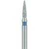 Patterson® Ultrasharp Diamond Burs – FG Standard, Medium, Flame Diamond, 5/Pkg - # 862-012, 1.2 mm Diameter, 5.0 mm Length