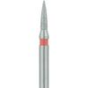 Patterson® Ultrasharp Diamond Burs – FG Standard, Fine, Flame Diamond, 5/Pkg - # 862-012, 1.2 mm Diameter, 5.0 mm Length