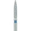Patterson® Ultrasharp Diamond Burs – FG Standard, Medium, Flame, 5/Pkg - # 862-016, 1.6 mm Diameter, 8.0 mm Length
