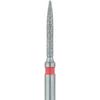 Patterson® Ultrasharp Diamond Burs – FG Standard, Fine, Flame, 5/Pkg - # 862-010, 1.0 mm Diameter, 8.0 mm Length