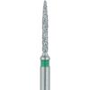 Patterson® Ultrasharp Diamond Burs – FG Standard, Coarse, Flame, 5/Pkg - # 862-010, 1.0 mm Diameter, 8.0 mm Length