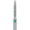 Patterson® Ultrasharp Diamond Burs – FG Standard, Coarse, Flame, 5/Pkg - # 862-012, 1.2 mm Diameter, 8.0 mm Length