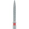 Patterson® Ultrasharp Diamond Burs – FG Standard, Fine, Flame, 5/Pkg - # 863-014, 1.4 mm Diameter, 10.0 mm Length