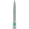 Patterson® Ultrasharp Diamond Burs – FG Standard, Coarse, Flame, 5/Pkg - # 863-014, 1.4 mm Diameter, 10.0 mm Length