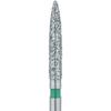 Patterson® Ultrasharp Diamond Burs – FG Standard, Coarse, Flame, 5/Pkg - # 863-018, 1.8 mm Diameter, 10.0 mm Length