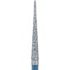 Patterson® Ultrasharp Diamond Burs – FG Standard, 5/Pkg - Medium, Tapered Point, Needle Diamond, # 851-016, 1.6 mm Diameter, 12.0 mm Length