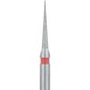 Patterson® Ultrasharp Diamond Burs – FG Standard, Fine, Needle, 5/Pkg - # 858-010, 1.0 mm Diameter, 8.0 mm Length