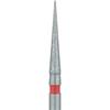 Patterson® Ultrasharp Diamond Burs – FG Standard, Fine, Tapered Point, Needle Diamond, 5/Pkg - # 858-015, 1.5 mm Diameter, 10.0 mm Length
