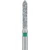 Patterson® Ultrasharp Diamond Burs – FG Standard, Coarse, Cylinder Point End, 5/Pkg - # 885-014, 1.4 mm Diameter, 8.0 mm Length
