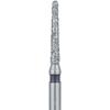 Patterson® Ultrasharp Diamond Burs – FG Standard, Super Coarse, 5/Pkg - Cone Flat End Taper, # 847-014, 1.4 mm Diameter, 8.0 mm Length