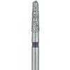 Patterson® Ultrasharp Diamond Burs – FG Standard, Super Coarse, 5/Pkg - Round End Taper, Chamfer Diamond, # 855-018, 1.8 mm Diameter, 6.0 mm Length