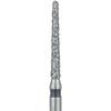 Patterson® Ultrasharp Diamond Burs – FG Standard, Super Coarse, 5/Pkg - Round End Taper, Chamfer Diamond, # 850-014, 1.4 mm Diameter, 10.0 mm Length