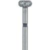 Patterson® Ultrasharp Diamond Burs – FG Standard, Super Coarse, 5/Pkg - Wheel, # 909-040, 4.0 mm Diameter, 1.8 mm Length