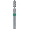 Patterson® Ultrasharp Diamond Burs – FG Standard, Course, Bud, Pointed Football Diamond, # 368-018, 1.8 mm Diameter, 3.5 mm Length, 5/Pkg 