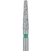 Patterson® Ultrasharp Diamond Burs – FG Standard, Coarse, Cone Flat End Taper, 5/Pkg - # 847KR-018, 1.8 mm Diameter, 8.0 mm Length