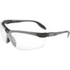 Patterson® Genesis Slim Protective Eyewear, Black/Pewter Frames - Clear Lens