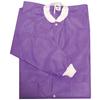Defend+Plus Full Length Lab Coats, 10/Pkg - Ceil Blue, Extra Large