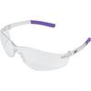 ProVision® Clarity Safety Eyewear – 24 g, Clear Frame, Clear Lens - Lavender Tips
