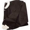 Extra-Safe™ Jackets and Lab Coats – Hip Length Jackets, 10/Pkg - Black, Medium