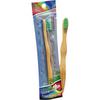 Brosses à dents manuelles WooBamboo!™ Eco-Awesome pour enfants – super souples, bambou, 100/emballage