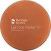 Lucitone Digital Fit™ Denture Disk – 98.5 mm Diameter, 30 mm Thickness, Full Denture Arch Upper/Lower - Original Opaque, Veined