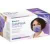 Medicom® SafeMask® FreeFlow™ Procedure Earloop Face Masks – ASTM F2100 Level 3, 50/Pkg - Lavender