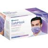 Medicom® SafeMask® FreeFlow™ Procedure Earloop Face Masks – ASTM F2100 Level 1, 50/Pkg - Lavender