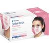 Safe+Mask® Premier Low Barrier Masks – ASTM Level 1, 50/Box - Pink