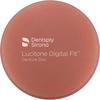 Lucitone Digital Fit™ Denture Disk – 98.5 mm Diameter, 20 mm Thickness, Denture Base Plate - Pink, Non-Veined