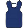 Soothe-Guard® Air Lead-Free X-ray Aprons with Collar in Premium Colors – Adult, 0.35 mm Lead Equivalency - Navy Blue