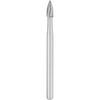 Patterson® Trimming and Finishing Carbide Burs – FG Standard, 12 Blade, 10/Pkg - Flame, # 7106, 1.8 mm Diameter, 3.5 mm Length
