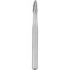 Patterson® Trimming and Finishing Carbide Burs – FG Standard, 12 Blade, 10/Pkg - Egg, # 7404, 1.4 mm Diameter, 2.7 mm Length