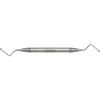 Surgical Curette – # 11, Miller, Angled Shank, Standard Handle, Stainless Steel, Double End - DuraLite® ColorRings™ Handle