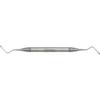 Surgical Curette – # 85, Lucas, Medium, Angled Shank, DuraLite® Round Handle, Stainless Steel, Double End - DuraLite® ColorRings™ Handle