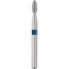 Patterson® Sterile Single-Use Diamond Burs – FG, Medium, Blue, Pointed Football, # 368 - 1.6 mm Head Diameter, 25/Pkg