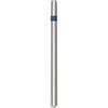 Patterson® Sterile Single-Use Diamond Burs – FG, Medium, Blue, Tissue Protective End, # 10839, 25/Pkg - 1.2 mm Head Diameter