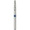Patterson® Sterile Single-Use Diamond Burs – FG, Medium, Blue, Curettage, # 878K, 25/Pkg - 1.8 mm Head Diameter