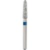 Patterson® Sterile Single-Use Diamond Burs – FG, Medium, Blue, Curettage, # 878K, 25/Pkg - 2.1 mm Head Diameter