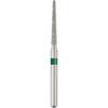 Patterson® Sterile Single-Use Diamond Burs – FG, Coarse, Green, Round End Taper, 25/Pkg - # 850, 1.4 mm Head Diameter