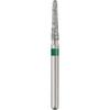 Patterson® Sterile Single-Use Diamond Burs – FG, Coarse, Green, Round End Taper, 25/Pkg - # 856, 1.6 mm Head Diameter