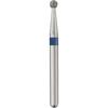 Patterson® Sterile Single-Use Diamond Burs – FG, Medium, Blue, Round, # 801, 25/Pkg - 1.6 mm Head Diameter