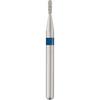 Patterson® Sterile Single-Use Diamond Burs – FG, Medium, Blue, Pear, # 830, 25/Pkg - 0.8 mm Head Diameter
