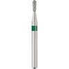 Patterson® Sterile Single-Use Diamond Burs – FG, Coarse, Green, Pear, # 830, 1.2 mm Head Diameter, 25/Pkg 