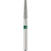 Patterson® Sterile Single-Use Diamond Burs – FG, Coarse, Green, Modified Flat End Taper, # 847KR, 1.8 mm Head Diameter, 25/Pkg 