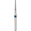 Patterson® Sterile Single-Use Diamond Burs – FG, Medium, Blue, Round End Taper Long, # 856